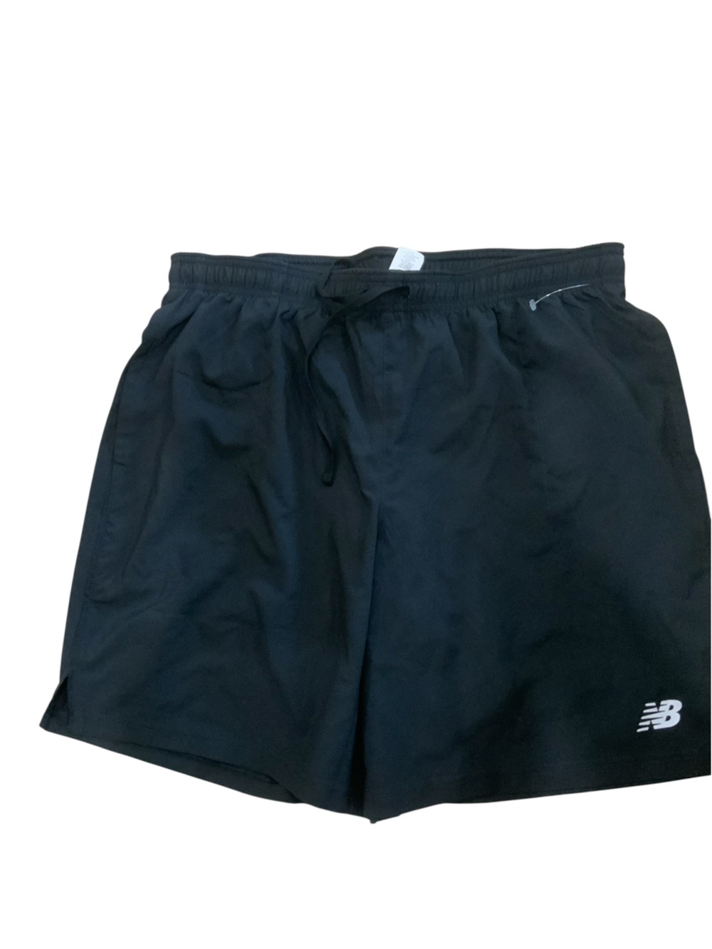 New Balance Men's NB Dry Athletic Running Shorts Black Drawstring Size L